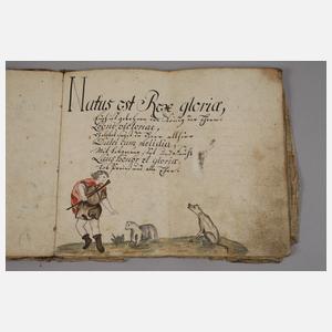 Weihnachtliches Gesangbuch Erzgebirge