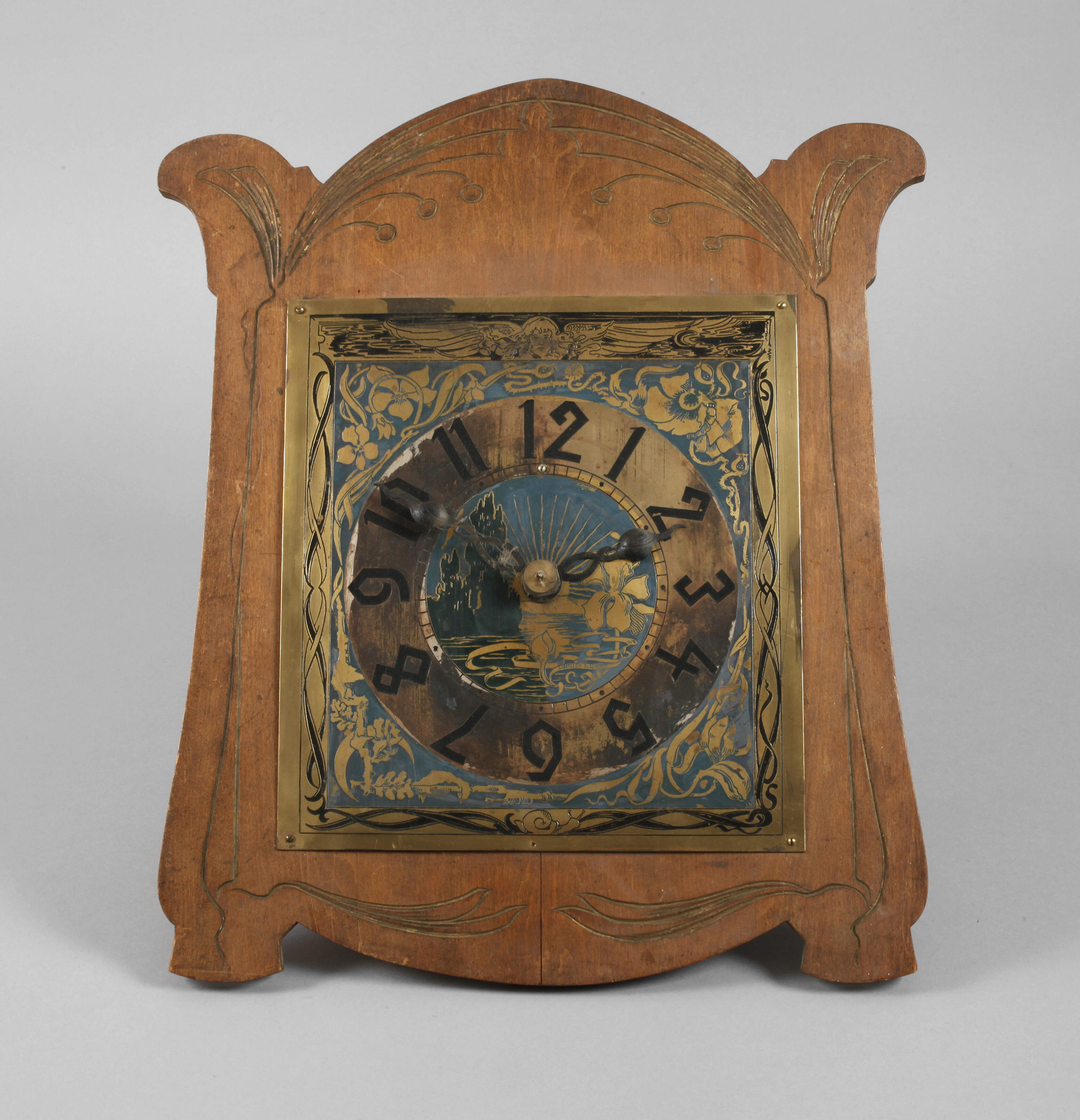 Wanduhr Jugendstil