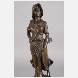 Figurenpendule "Au Champ"