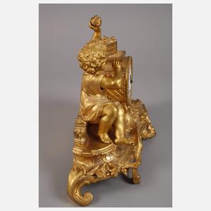 Figurenpendule Bronze