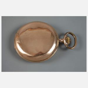 Schwere Goldsavonnette System Glashütte