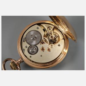Schwere Goldsavonnette System Glashütte