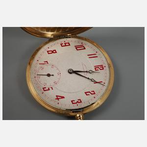 Drei Taschenuhren Gold