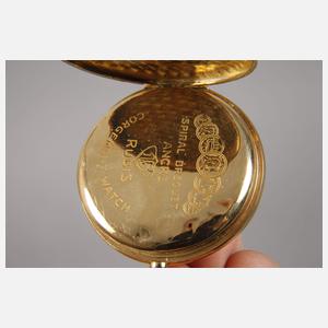 Drei Taschenuhren Gold