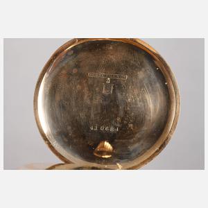 Vier Taschenuhren Gold