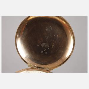 Vier Taschenuhren Gold