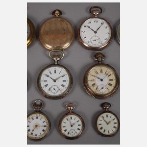 16 Taschenuhren