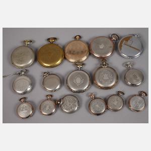 16 Taschenuhren