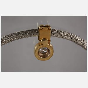 Diamantanhänger an Kette