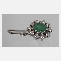 Clipanhänger mit Smaragd und Brillanten111