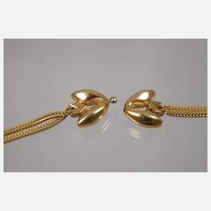 Collier mit Feueropal