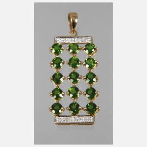 Schmuckanhänger mit Granat