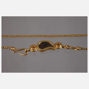 Damencollier mit Opal und Brillanten