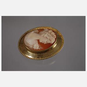 Kameenset Ohrringe und Anhänger