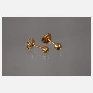 Paar Ohrstecker und Nadel