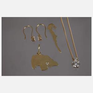 Konvolut Goldschmuck