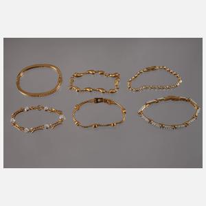 Konvolut Modeschmuck