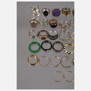 Großes Konvolut Ringe