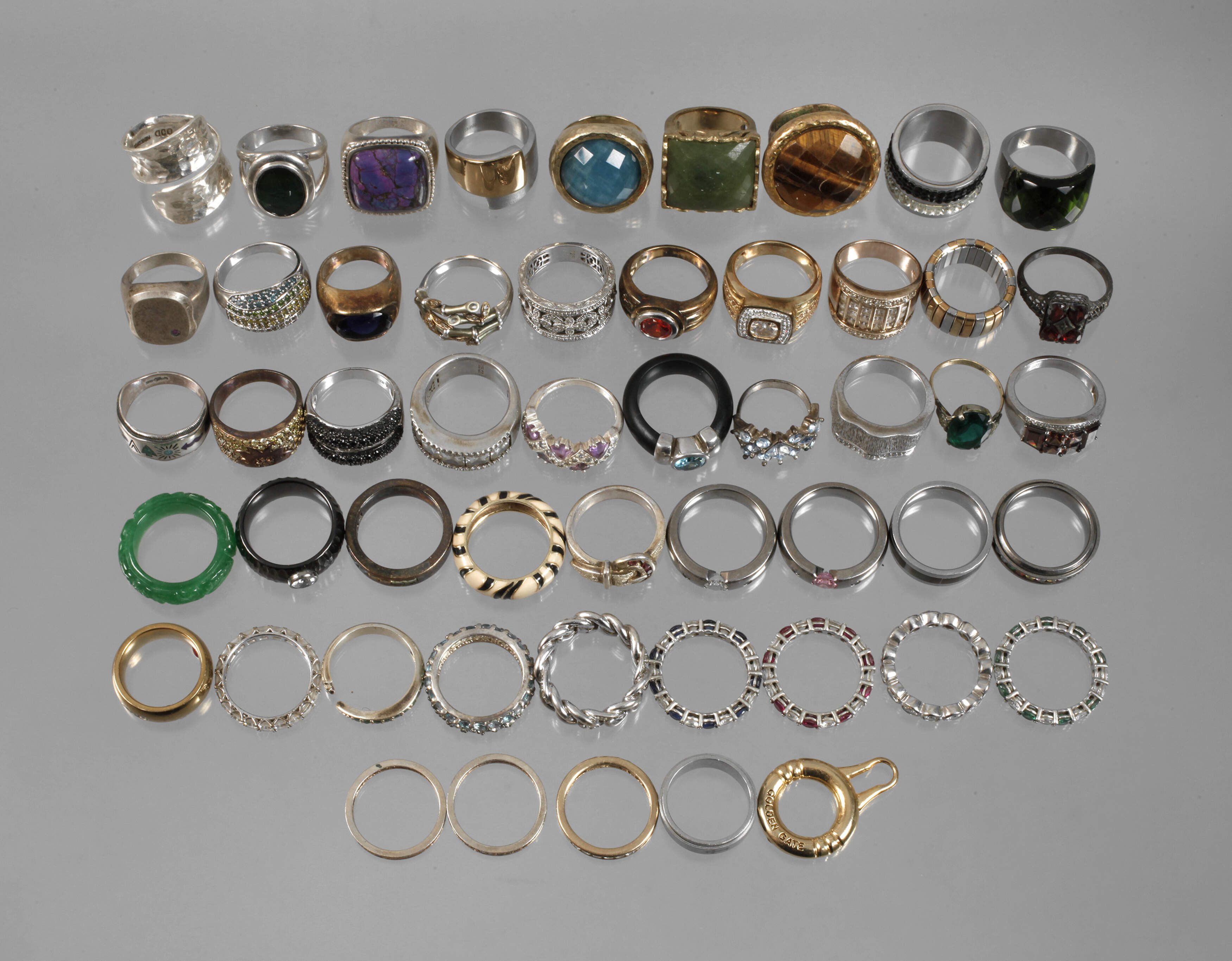 Großes Konvolut Ringe