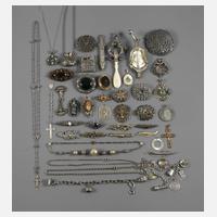 Konvolut Silberschmuck111