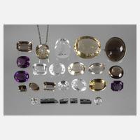 Konvolut Schmucksteine111