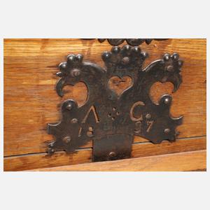 Runddeckeltruhe Barock