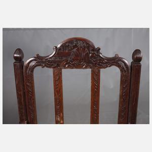 Vier Armlehnstühle barock