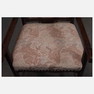 Vier Armlehnstühle barock