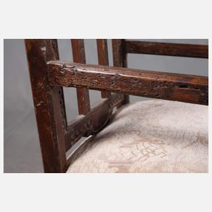 Vier Armlehnstühle barock