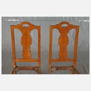 Paar Barockstühle Sachsen
