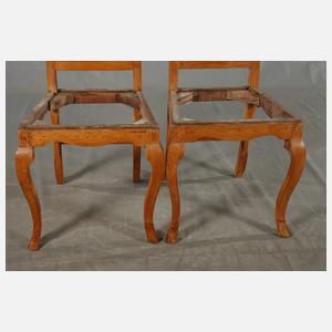 Paar Barockstühle Sachsen