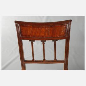 Vier klassizistische Stühle