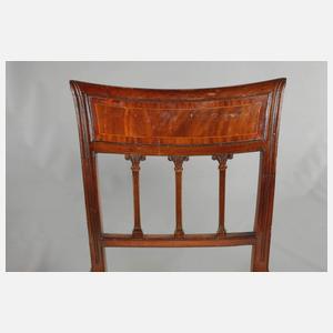 Vier klassizistische Stühle