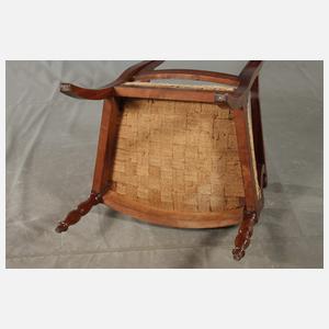 Paar Armlehnstühle Empire