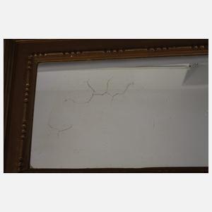 Kleiner Wandspiegel Biedermeier