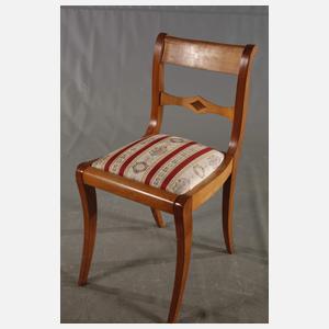 Sechs Stühle Biedermeier