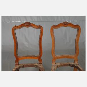 Sechs Stühle barock