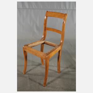 Zwölf Stühle Biedermeier