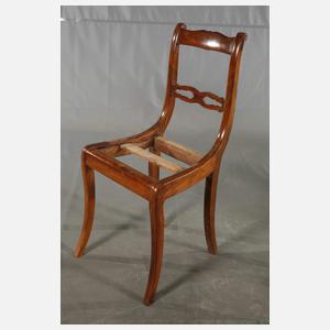 Zwölf Stühle Biedermeier