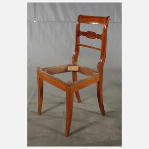 Zwölf Stühle Biedermeier