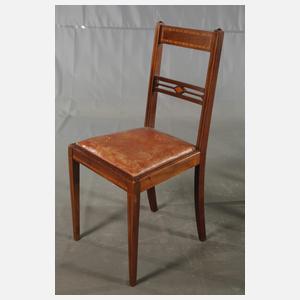 Zwölf Stühle Biedermeier