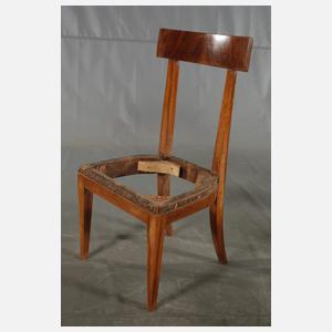 Zwölf Stühle Biedermeier