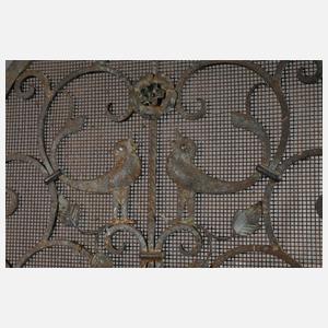 Drei Teile Kunstschmiedearbeit