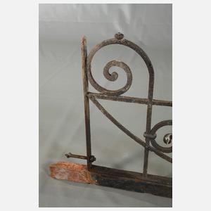 Paar Wandkonsolen Schmiedeeisen