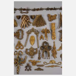 Konvolut Möbelbeschläge