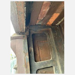 Paar Gusssäulen Historismus