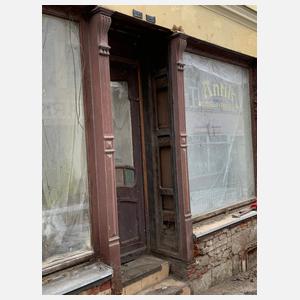 Paar Gusssäulen Historismus