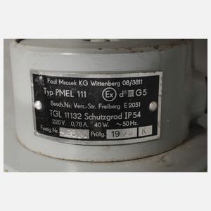 Paar große Industrie Deckenlampen