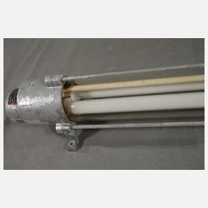 Paar große Industrie Deckenlampen