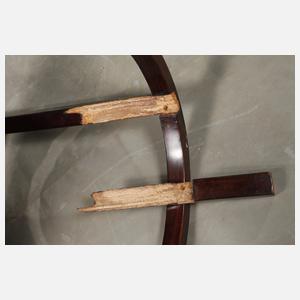 Vier Stühle Bugholz